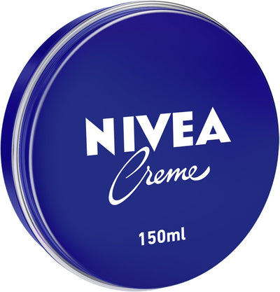 NIVEA Creme Tin Moisturizing Cream, Provides Intensive Protective Care for Soft and Supple Skin, 150ml