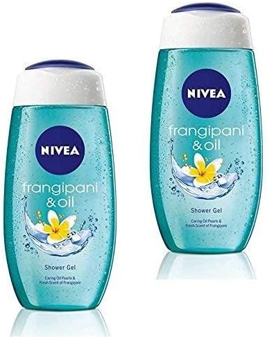 Nivea Care Shower Frangipani & Oil Moisturizing Gel | Twin Pack (2 x 250ml)