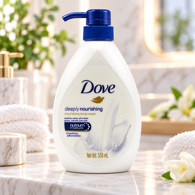 Dove Deeply Nourishing Body Wash with Moisturizing Cream | 550ml
