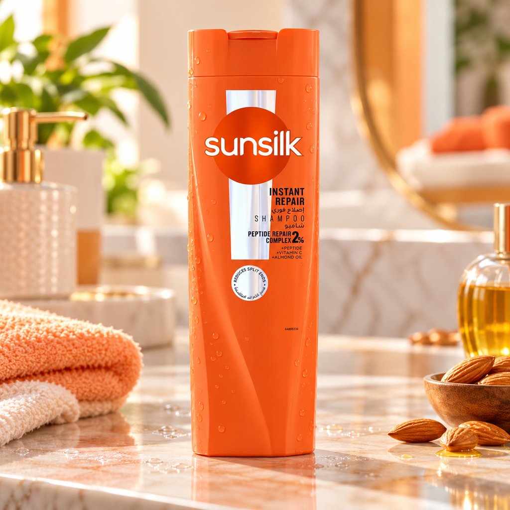Sunsilk Instant Repair & Protect Shampoo for Damaged Hair - 400 ml