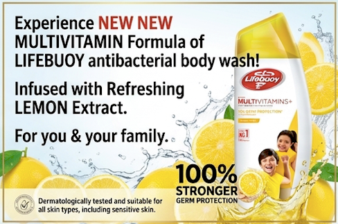 Lifebuoy Anti-Bacterial Lemon Fresh Body Wash 300 ML