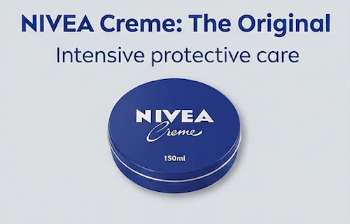 NIVEA Creme Tin Moisturizing Cream, Provides Intensive Protective Care for Soft and Supple Skin, 150ml