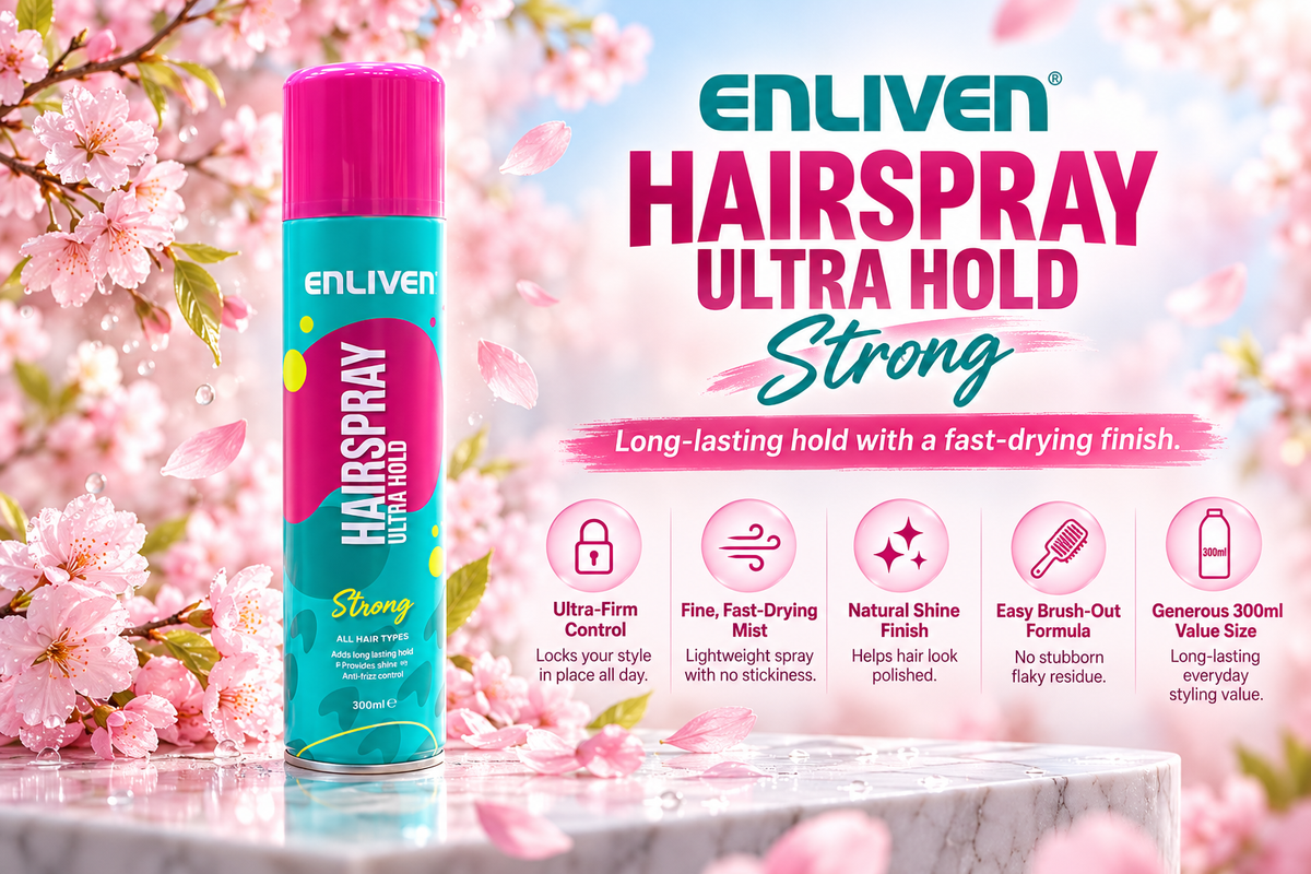 Enliven Ultra Hold Hairspray | 300ml