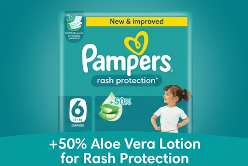 Pampers Rash Protection Taped Diapers, Size 6, 13+kg, Mega Pack, 36 pcs