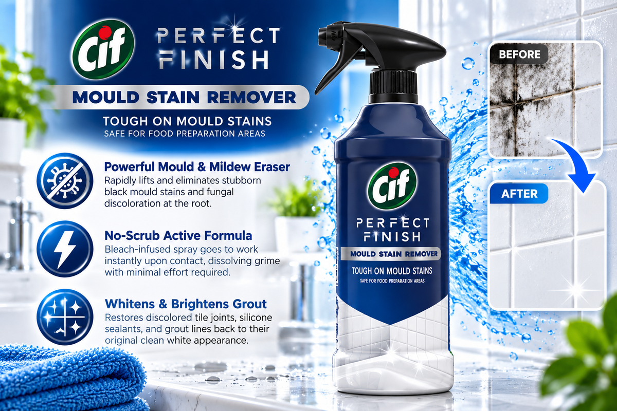 Cif Professional Strength Anti-Mould & Fungus Cleaning Spray - 435 ml
