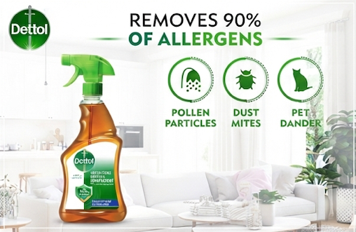 Dettol Original Anti-Bacterial Surface Disinfectant Liquid Trigger 500 ml