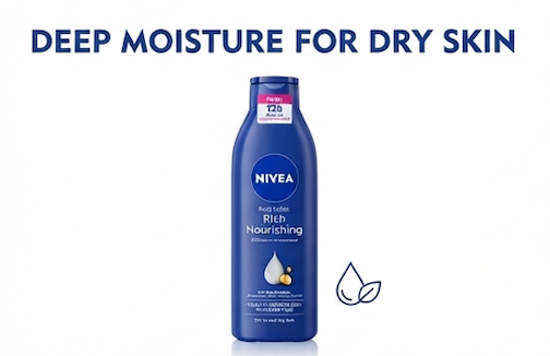 Nivea Body Lotion for Dry to Very Dry Skin Rich Nourishing 250 ml