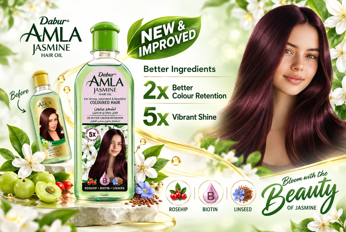 Dabur Amla Jasmine Hair Oil 300 ml