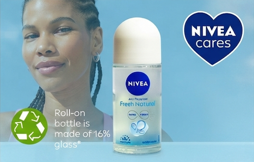 Nivea Fresh Natural Antiperspirant Roll-on for Women 72H Protection 50 ml