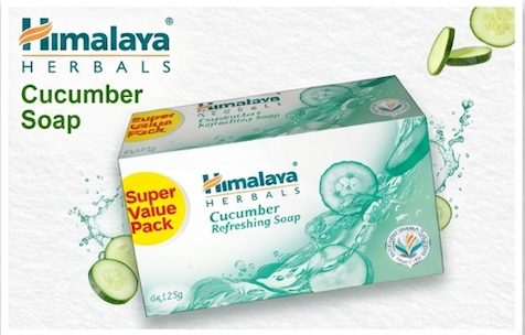 Himalaya Cucumber Refreshing Soap 6 x 125 g