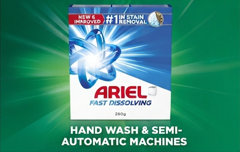 Ariel Powder Laundry Detergent Original Scent 260 g
