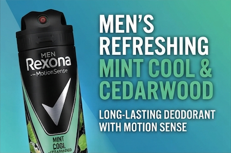 Rexona Men Motion Sense Mint Cool Cedarwood Anti-Perspirant Deodorant Clear 150ml