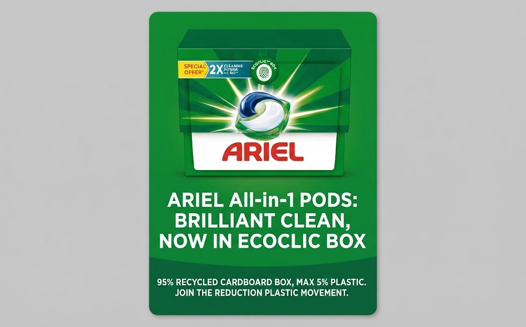 Ariel Original All-in-1 Laundry Detergent Pods, 15 Count