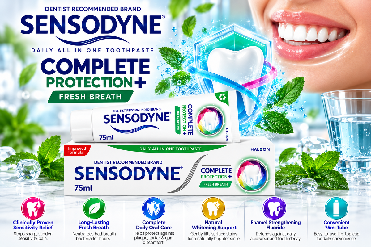 Sensodyne Complete Protection Fresh Breath Toothpaste | 75ml