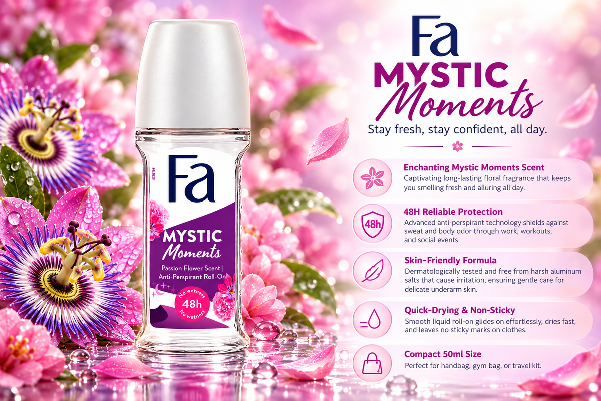 Fa Mystic Moments Anti-Perspirant Roll-On | 50mL