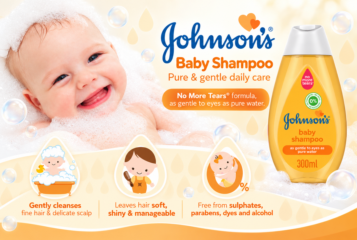 Johnson's Baby Shampoo 300 ml