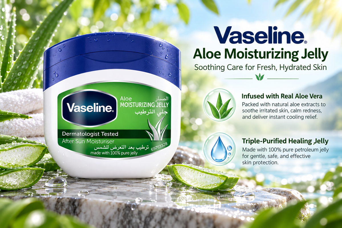 Vaseline Intensive Care Healing Jelly with Aloe Vera Extract (250 ml)