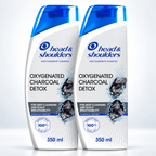 Head & Shoulders Charcoal Detox 350ml  x 2pcs – Fresh Scalp & Clean Hair