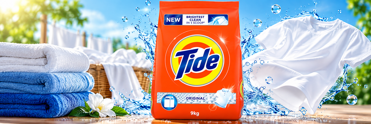 Tide Original Detergent Powder 9kg Value Pack