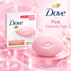 Dove Pink Beauty Bar 75g × 8 – Gentle Cleansing & Soft Skin Care