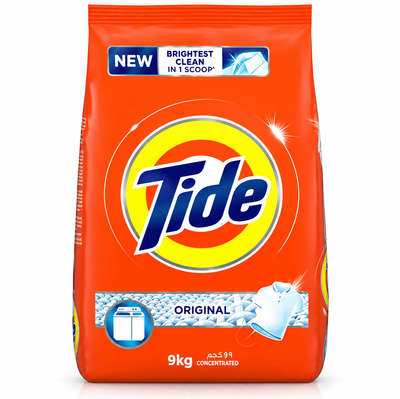 Tide Original Detergent Powder 9kg Value Pack
