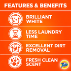 Tide Blue Detergent 2.5kg × 2 + Downy Concentrate 400ml
