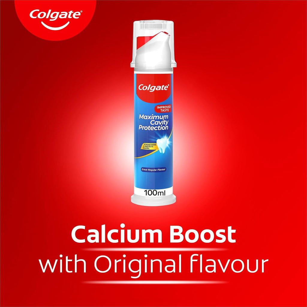 Colgate Cavity Protection Toothpaste 100ml, Pump