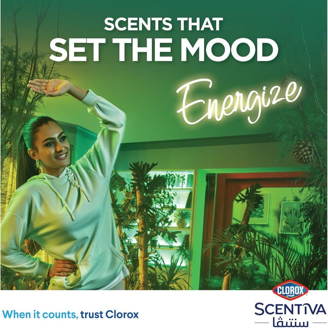 Clorox Scentiva Pine Multipurpose Disinfectant Cleaner Bleach Free 4.5 Litres