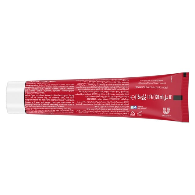 Closeup Triple Ever Fresh Formula Gel Red Hot Toothpaste 120 ml