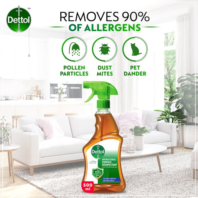 Dettol Original Anti-Bacterial Surface Disinfectant Liquid Trigger 500 ml