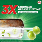 Fairy Dishwashing Liquid Soap - Green Apple Scent (Dual 600ml Value Pack)