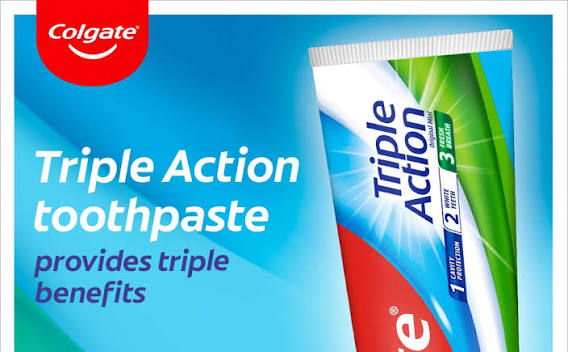 Colgate - Triple Action Toothpaste,100ml