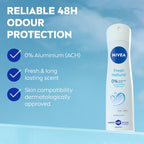 Nivea Fresh Natural Antiperspirant Spray for Women 48H Protection 150 ml