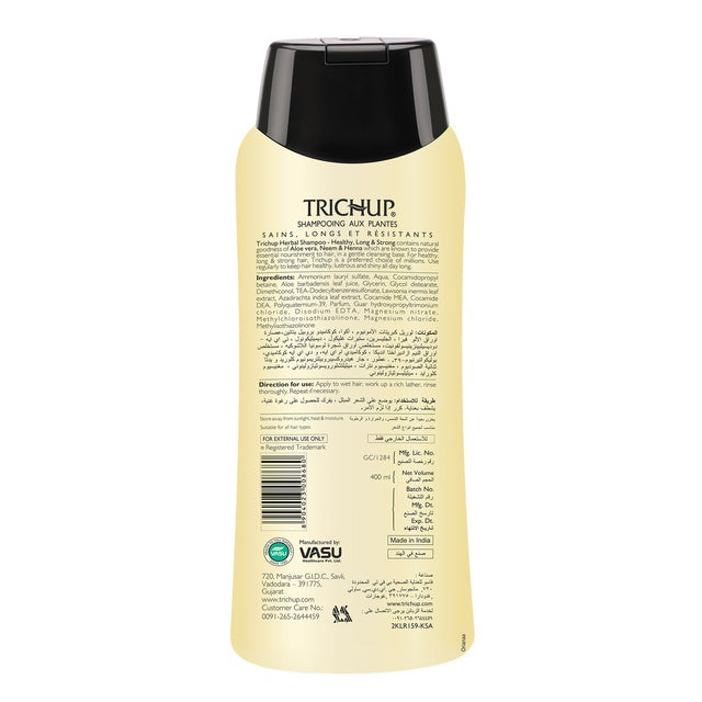 Trichup Herbal Shampoo Healthy Long & Strong 400 ml