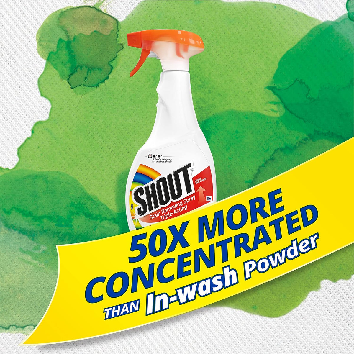 Shout Triple-Acting Laundry Stain Remover Spray | 500ml