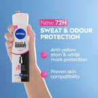 Nivea Black & White Invisible Clear Antiperspirant Spray | 150ml