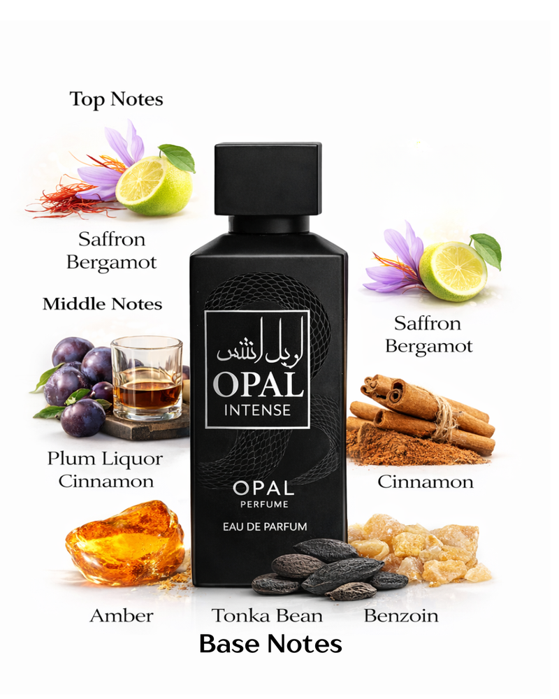 Opal Intense – Luxury Amber Woody Perfume | Unisex