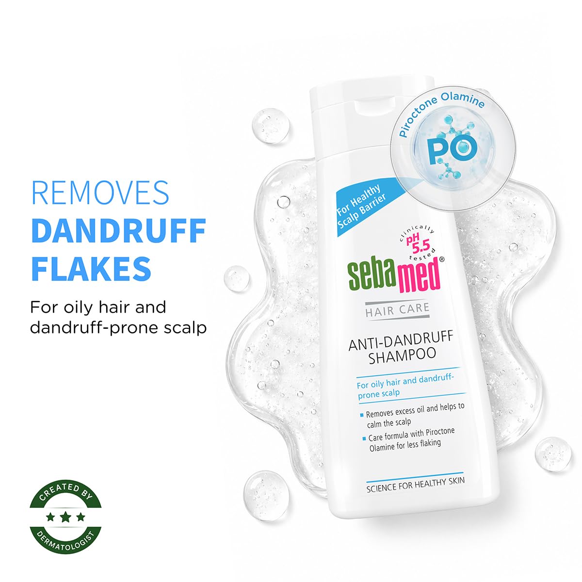 Sebamed Anti-Dandruff Shampoo | pH 5.5 Scalp Care | 200 ml
