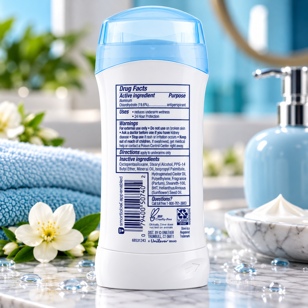 Dove Advanced Care Sensitive Skin Antiperspirant Deodorant Stick | 74g