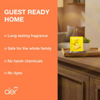 Godrej Aer Long-Lasting Home & Bathroom Freshener - Lemon Scent (6-Pack)