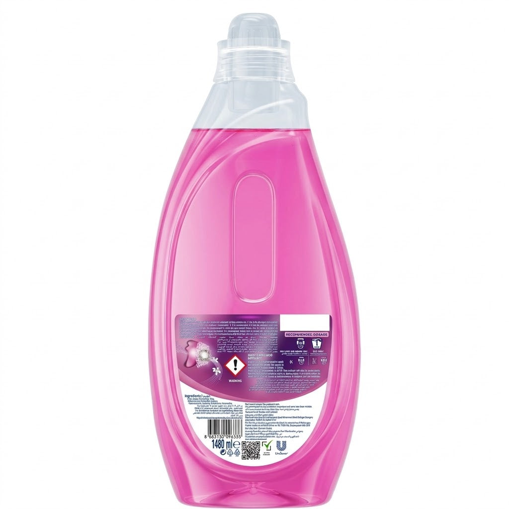 OMO Wonder Wash Liquid Laundry Detergent, Ultra Care, 1480ml
