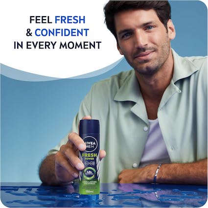 NIVEA Men Fresh Power Deodorant Spray | 150ml