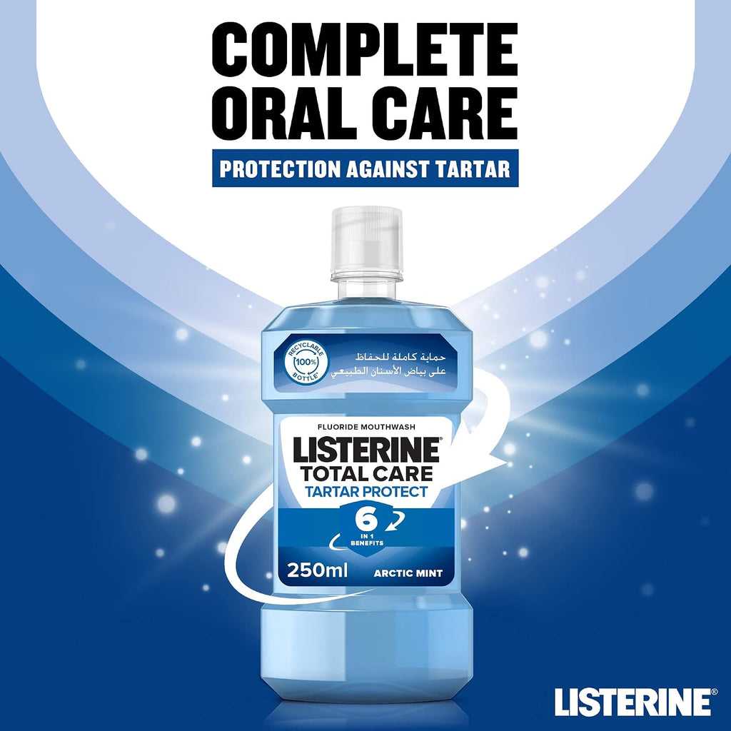 Listerine Total Care Tartar Protect Mouthwash Arctic Mint | 250ml