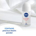 Nivea Powder Touch Antiperspirant for Women Roll-on 50 ml