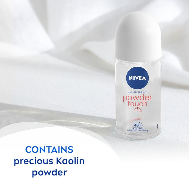Nivea Powder Touch Antiperspirant for Women Roll-on 50 ml