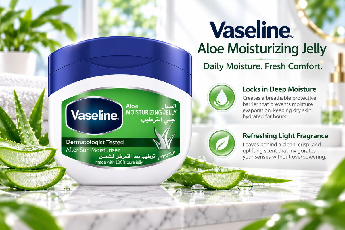Vaseline Intensive Care Healing Jelly with Aloe Vera Extract (250 ml)