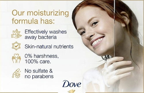 Dove Invigorating Body Wash Avocado 500 ml