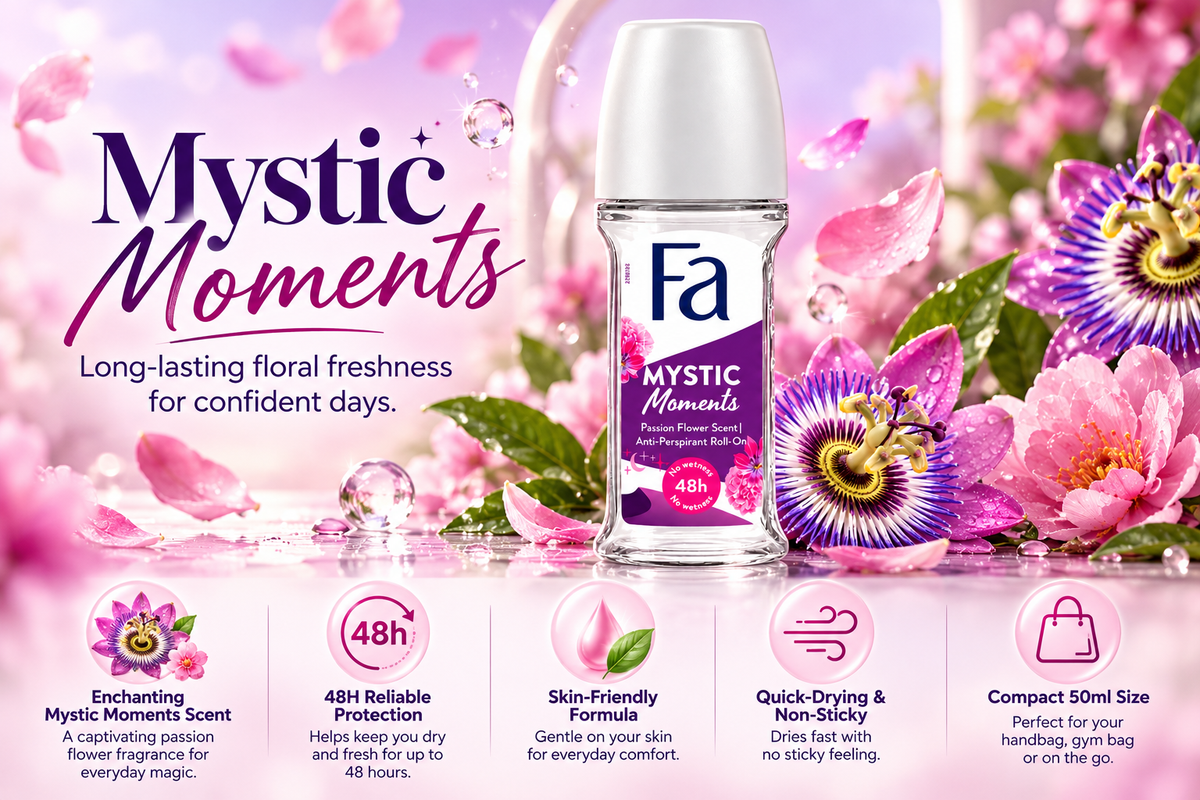 Fa Mystic Moments Anti-Perspirant Roll-On | 50mL