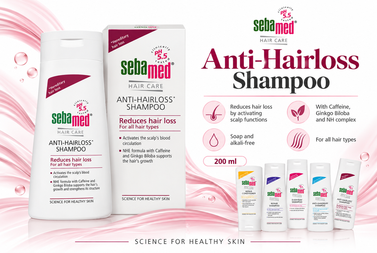 Sebamed Hair Care Anti Hairloss Shampoo 200 ml