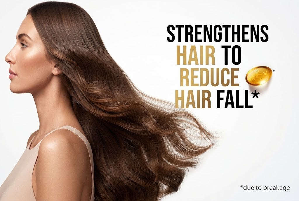 Pantene Pro-V Anti Hair Fall Shampoo for Stronger Hair, 1L